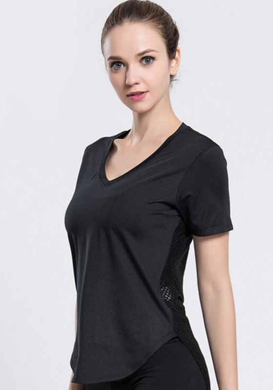 Short sleeve Hollow Mesh T-shirt Short sleeve Hollow Mesh T-shirt